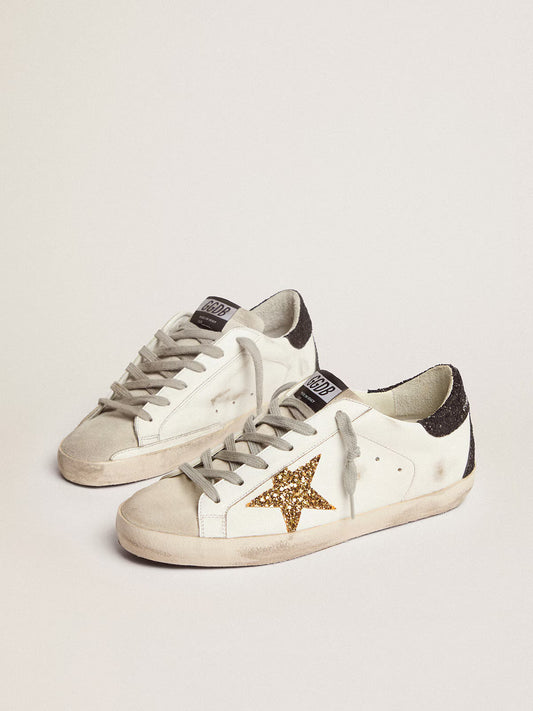 GGDB - Super-Star LTD femme avec étoile dorée et contrefort à paillettes noires