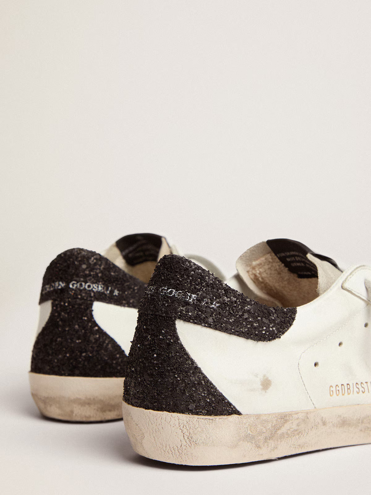 GGDB - Super-Star LTD femme avec étoile dorée et contrefort à paillettes noires